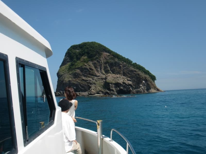 ニューしゃこたん号からの宝島