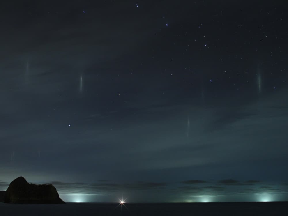 夜の漁火