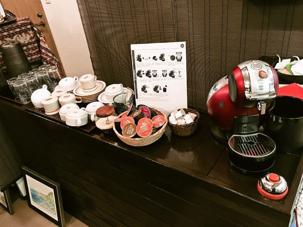 無料のコーヒー